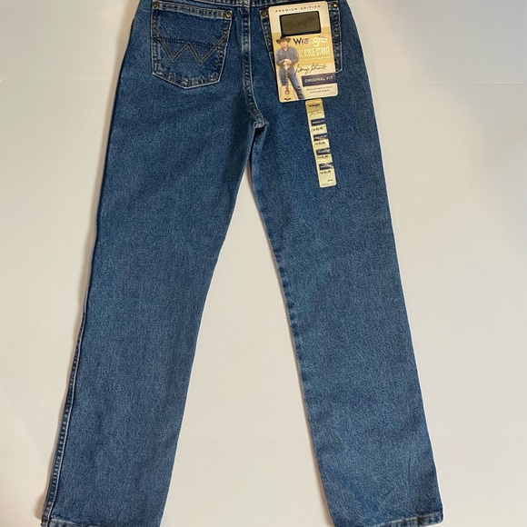 Wrangler George Strait Vaquero de corte vaquero para niño 14 Slim - Picture 2 of 11